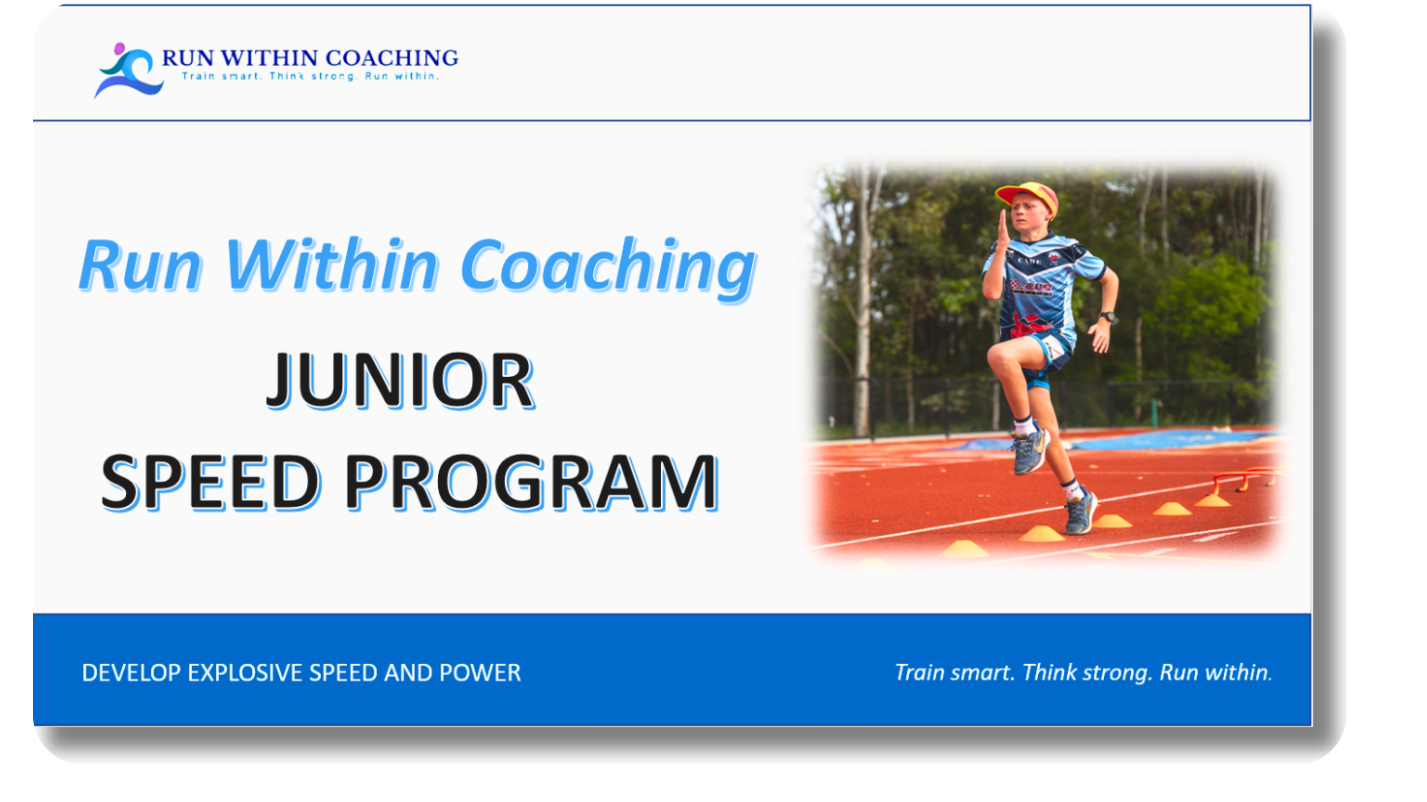 Online 8 Week Junior Speed Training Program